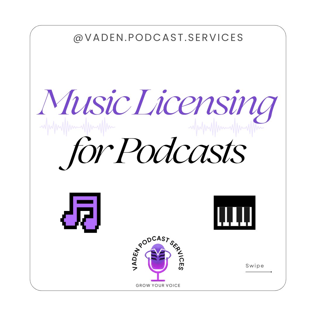 vadenpodcastmgt's tweet image. What You Need to Know about Music Licensing for Podcasts 🎵🎙️📄🎹

#musiclicensing #podcastmusic #podcasttracks #audioengineering #musicproduciton #musicproducer #podcastproducer #podcastmanagement #podcastmanager #nashvillemusic #nashvillemusicscene