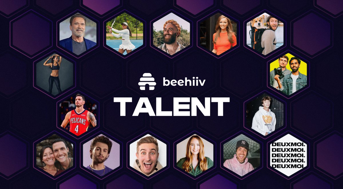 content creators, musicians, actors, and athletes are connecting with their fans directly through the inbox

some of the world's top talent is behind some of the world's top newsletters 👇