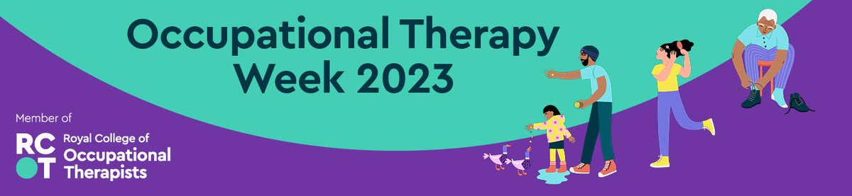 Occupational Therapy Week started on Monday, it's a chance for us to raise awareness of the life changing power of occupational therapy! Thanks @theRCOT for creating this banner & spreading the message! #OTWeek