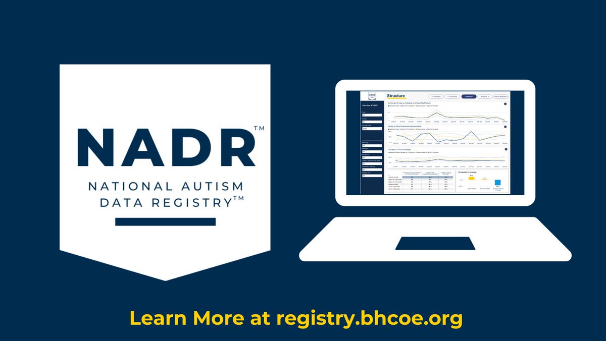 We’re excited to announce the launch of the National Autism Data Registry (NADR), an online platform that allows providers and payors to measure and benchmark quality for patients with autism spectrum disorder. 

Read more: hubs.ly/Q0287f0Q0