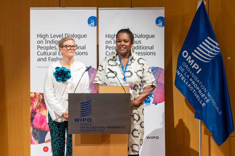 Taking the world’s oldest living cultures to the catwalk, Australia’s Indigenous designers have sensational stories to tell.   First Nations panellists take the stage @WIPO to explain why intellectual property matters to the fashion industry.   tinyurl.com/27ujruff