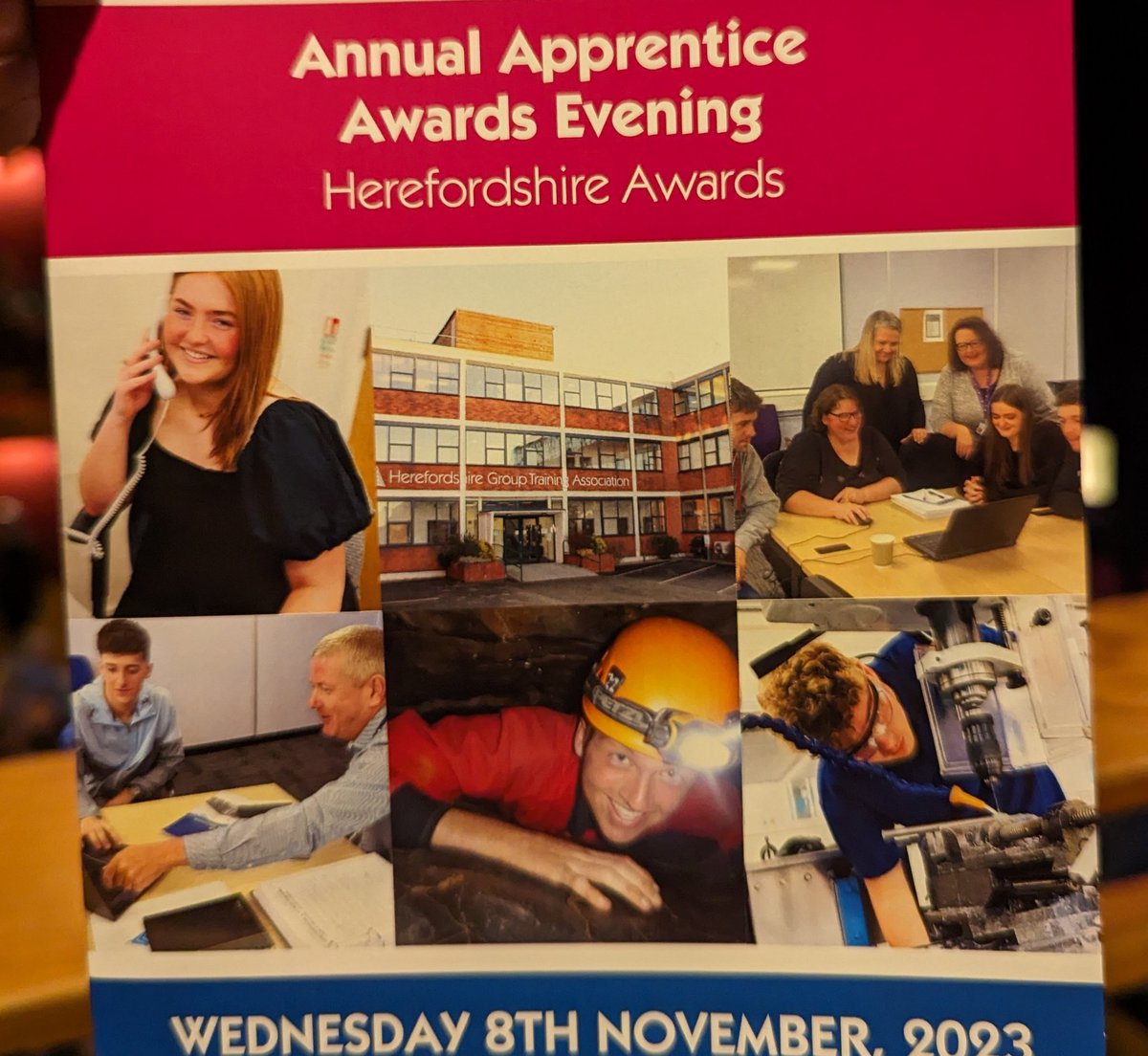 Attending the annual Apprentice Awards evening where our amazing Lottie is a finalist for the  Commerce Endeavour Award #amazingWVTstaff