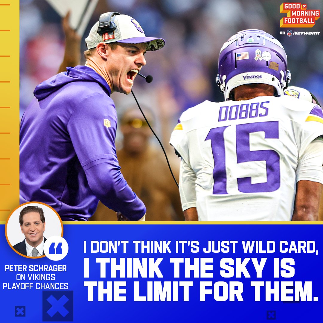 There's belief in Minnesota 💜

<a href="/PSchrags/">Peter Schrager</a> | <a href="/gmfb/">Good Morning Football</a>