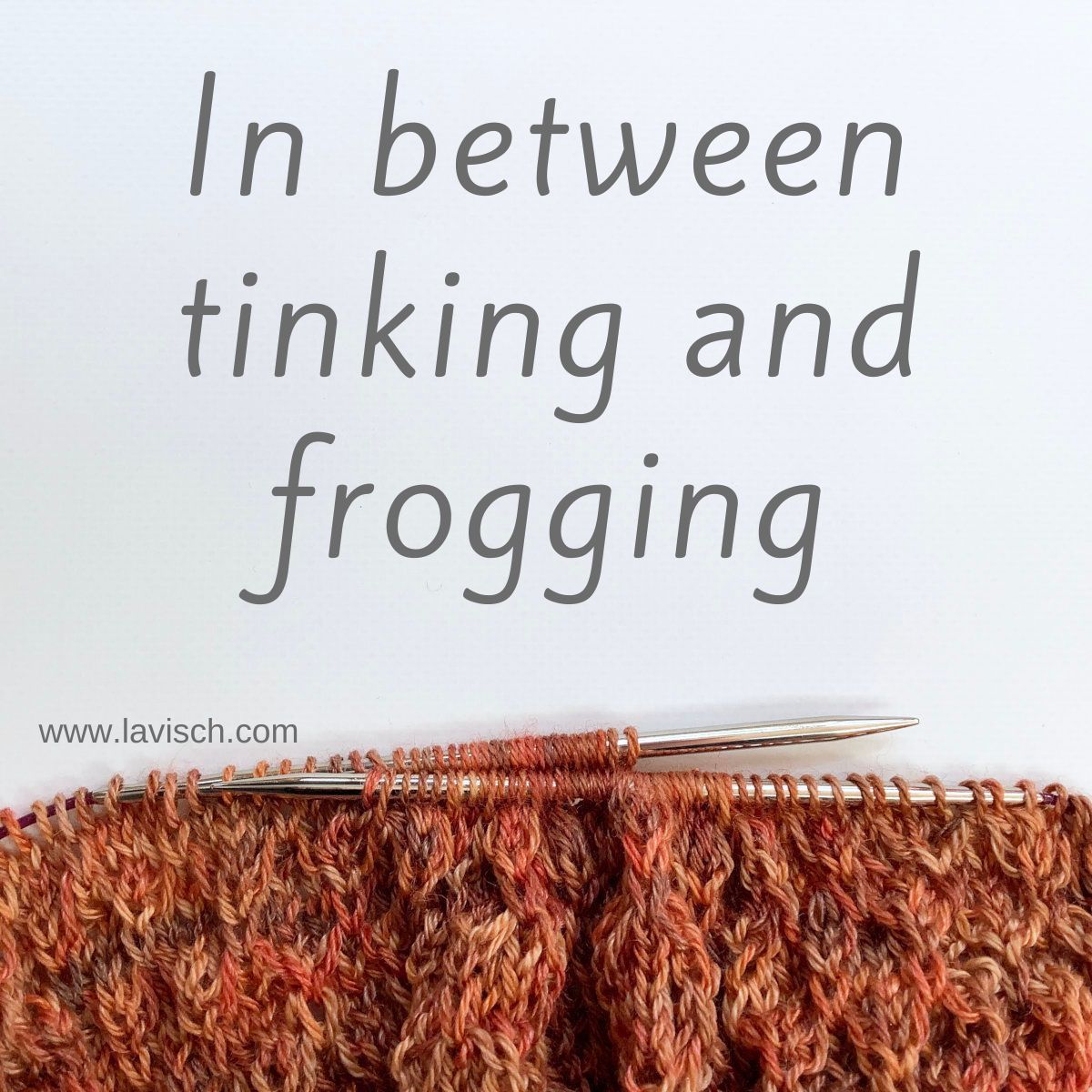 VischLa's tweet image. Recently, I encountered a situation in a project where the yarn was too slippery for issue-free frogging, but there were too many stitches to tink back one by one. This is what I did instead! 😃
lavisch.com/site/tutorial-…

#LaVischDesigns #Knitting #KnitterProblems #KnittingTutorial