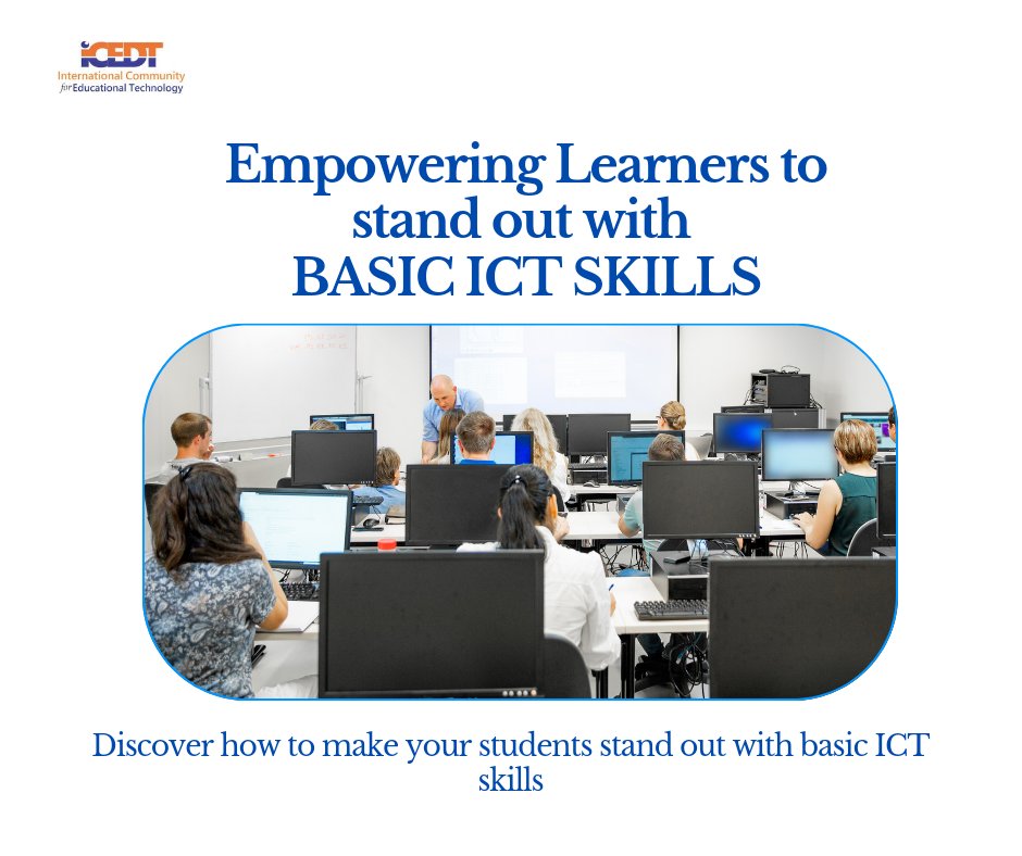 Icedtonline's tweet photo. There is no doubt that the lack or underutilization of an ICT Lab In your school will make it difficult to equip your students with essential skills for success in the 21st century

This is why we have put this content together for your perusal

(A thread) https://t.co/KjwUE1rGv5