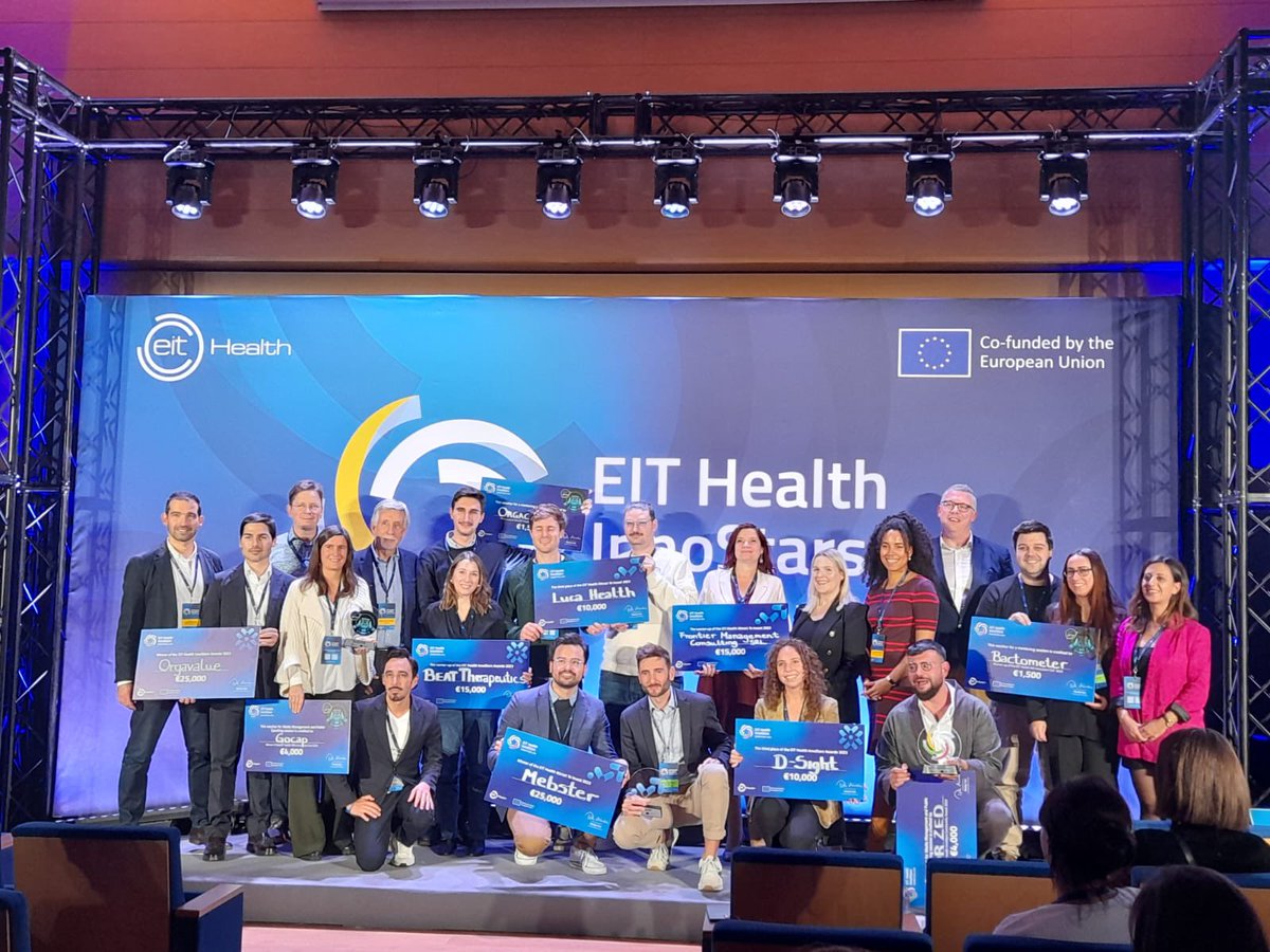 What a great evening: great pitchs, networking, partnerships and of course #Startups and #healthcare #innovation. Congrats to all the winners.
#Innostars <a href="/healthinnostars/">EIT Health InnoStars</a> <a href="/IPNunes/">IPN</a> #innostarsawards #RISinnovation
#InnoStarsGrandFinal23