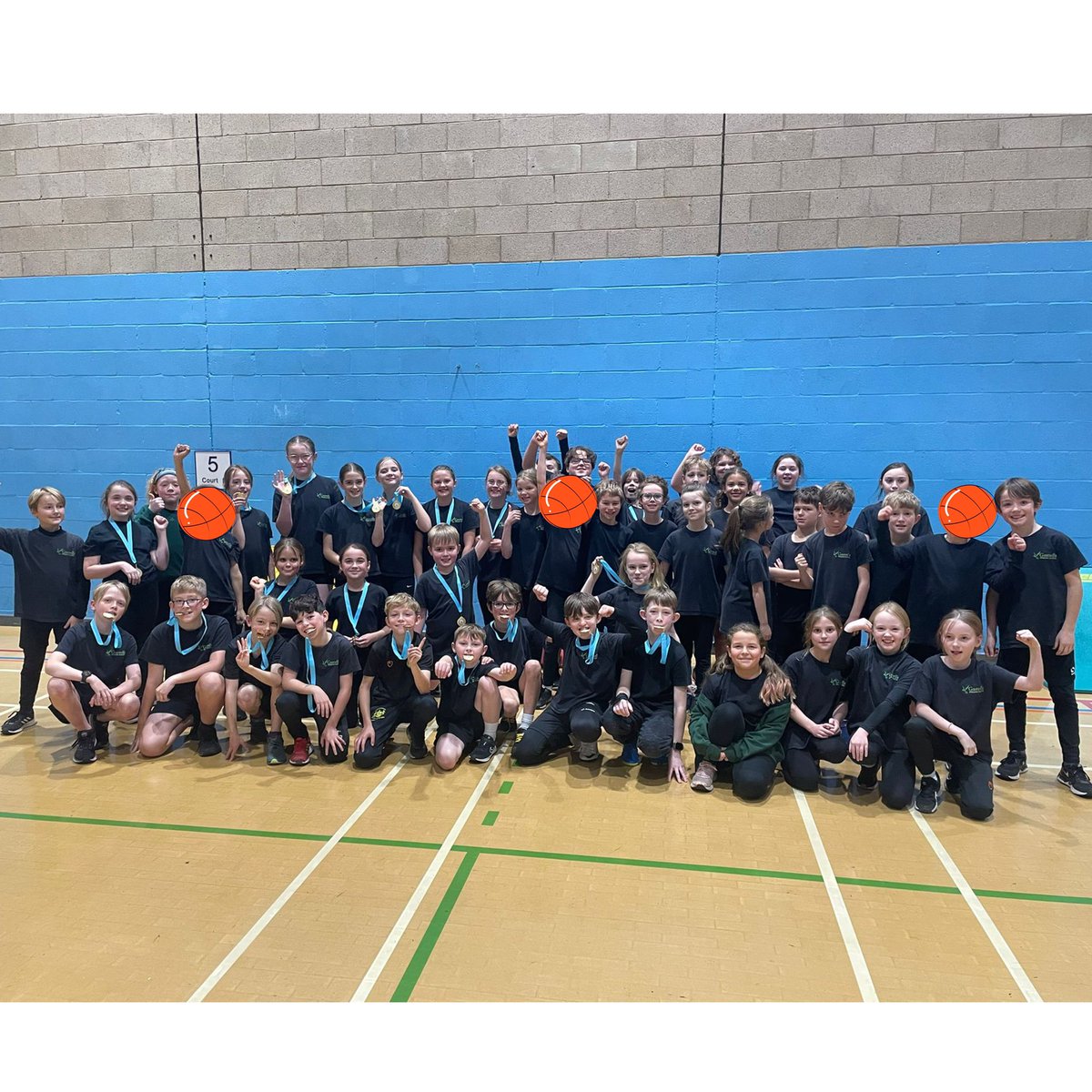 Huge congratulations to everyone for working so hard at the Sports Hall athletics today! Super proud to come away with a win too💚💛