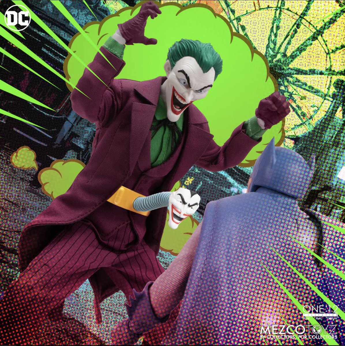 Toyshiz's tweet photo. IS THAT A JOKER FACED JACK IN THE BOX IN YOUR PANTS OR ARE YOU JUST HAPPY TO SEE ME?

https://t.co/Zuh39IKtfH

@EntEarth preorder is available now on the @mezcotoyz Golden Age Joker!

#icollectatee #joker #batman #toyshiz https://t.co/iDZHNUQiFw