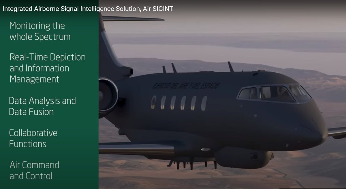 ReinaldoDMM's tweet image. 🔵 INDRA

Indra ha presentado una solución SIGINT (Inteligencia de señales) en el salón #IFC2023 que podría acabar en el Ejército del Aire y sustituir a los Falcon 20 Taran.
