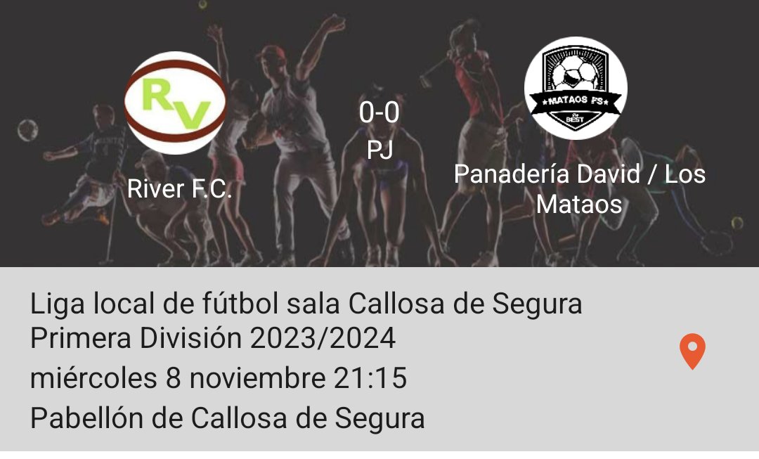 riverfsoficial's tweet photo. Hoy vuelven tus padres.
⏰A las 21:15 jugamos el partido aplazado contra los muertos.
📍Pabellão https://t.co/IT3P2uDujT