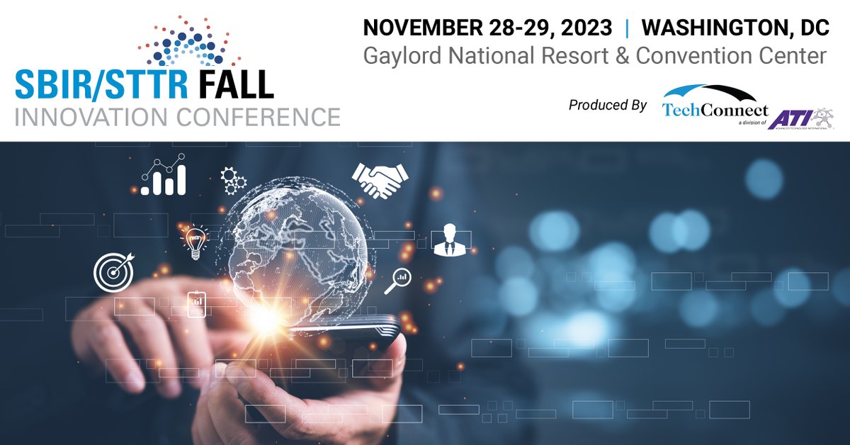 sbirgov's tweet image. Learn from the country’s largest seed fund, with $4 billion for early-stage 
#innovations annually. Meet us at the @sbirgov Innovation Summit this fall! Discover secrets to securing #funding &amp;amp; connect with buyers, investors, &amp;amp; gov leaders. 
bit.ly/3LZuIY0 #SBIR #STTR