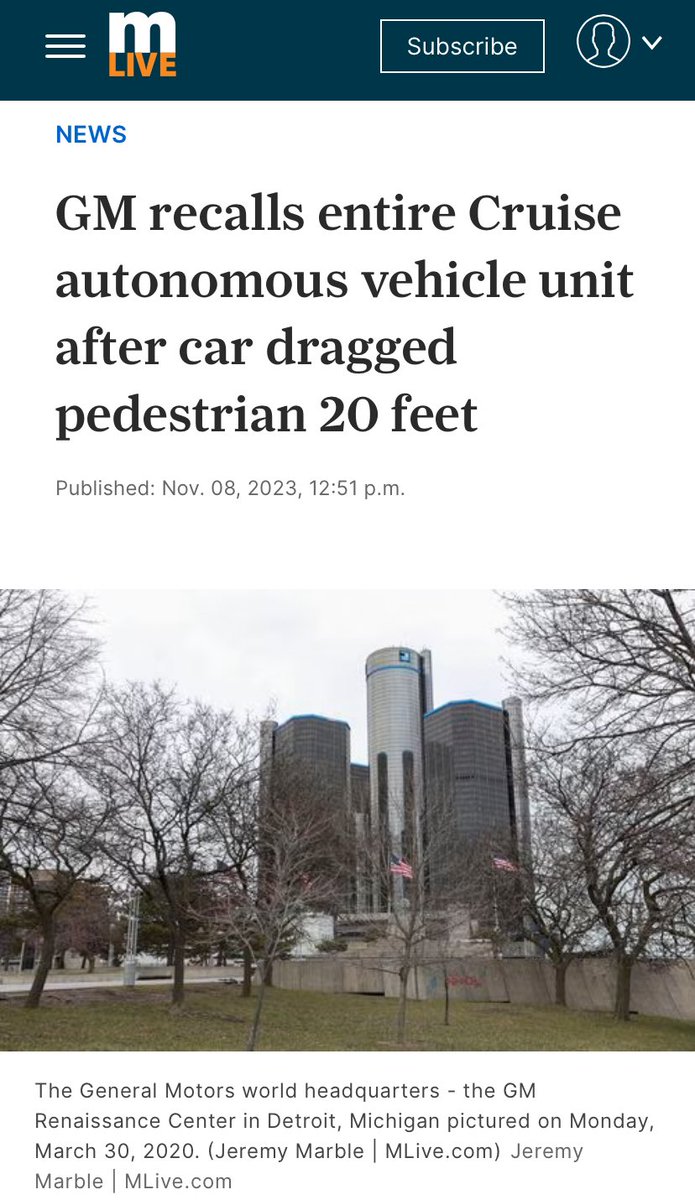 No one in the public realm agreed to be tested on like this. Incredibly irresponsible governance here. This should’ve never happened. mlive.com/news/2023/11/g…