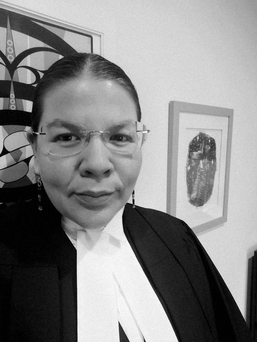 Was an honour to represent the @IBA_Canada today before the Supreme Court of Canada on the Ontario v Restoule case. Indigenous laws matter as a part of treaty interpretation and Im glad the IBA was there to make that point clearly to the court. Nia:wen.