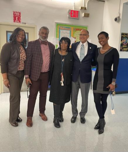 johnjaylaw's tweet photo. Today the John Jay Campus had a visit from Chancellor Banks. #johnjaylaw @BrooklynNorthHS https://t.co/pss2vuupor