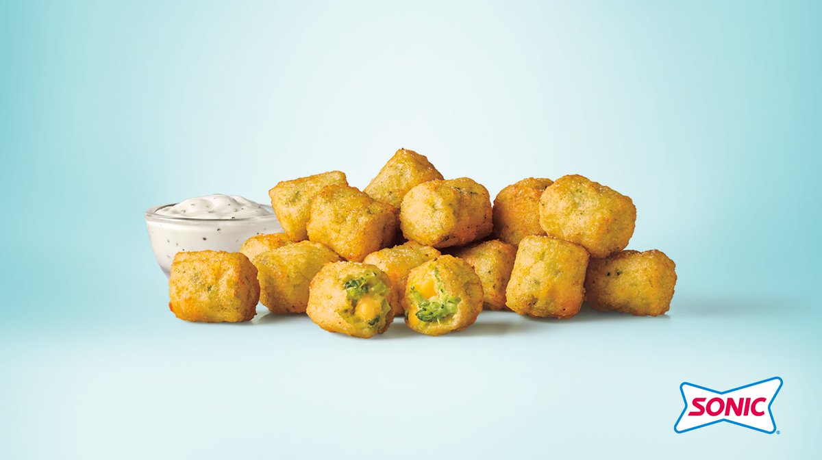 Broccoli cheddar tots at Sonic, so divine,
Now vanished from the menu, I pine.
Sonic, please, bring them back, I pray,
Those tots made my day in a delightful way.
<a href="/sonicdrivein/">Sonic Drive-In</a>