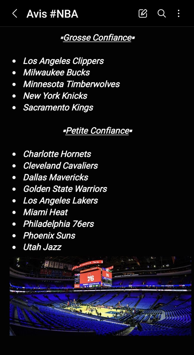 taurusbet's tweet photo. Avis #NBA x #NHL

Voilà mes avis pour les matchs de la nuit!

Programme vraiment cool en NBA avec 14 matchs prévu cette nuit, on ajoute les 3 petits matchs de la carte NHL! Prise de risque payante sur certains choix ?! 🙈

RT &amp; ❤ pour soutenir le travail! #TeamParieur https://t.co/gj1gwW15CZ