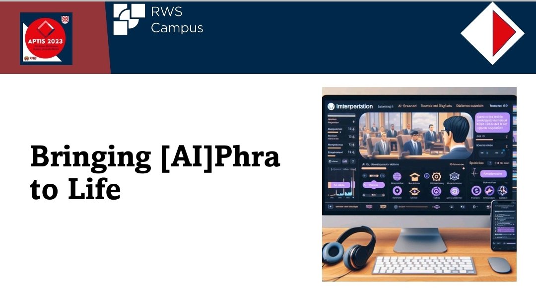 It was a privilege to present alongside my friend and colleague <a href="/Saharothmani13/">Sahar | سحر</a> at the APTIS conference 2023 held this year at Queen's University Belfast. We presented our research project "Al[phra]", and we were overwhelmed and delighted with the amazing feedback we received.