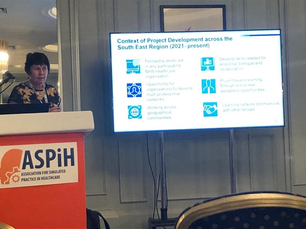 NHSE_TEL's tweet image. It’s been fantastic to meet so many people at #ASPiH2023 and share our work on sustainability and simulation, the national Simulation Faculty project and Immersive Technologies Evaluation Toolkit.

▶️ orlo.uk/BWGF4

▶️ orlo.uk/9tm8X

#LongTermWorkforcePlan