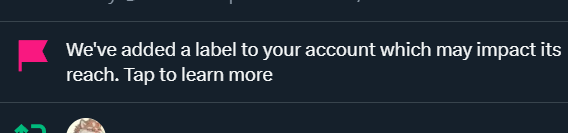 Finally got the HORNY label for this account