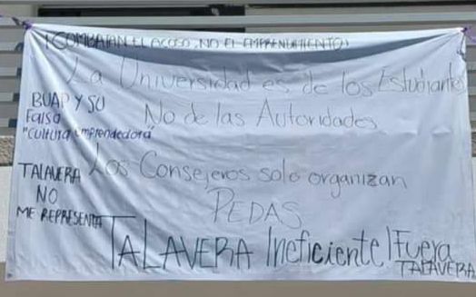 omnipresentesoy's tweet image. Otro consejero de la BUAP que quiere “brillar” en la política. Si no lo quería su facultad ¿que le hace creer que lo va a querer la ciudadanía?. A propósito ¿No es a quién le hicieron lonas y una manifestación para sacarlo del consejo?
Bye Bye Tala 2024
@soprano_tonny