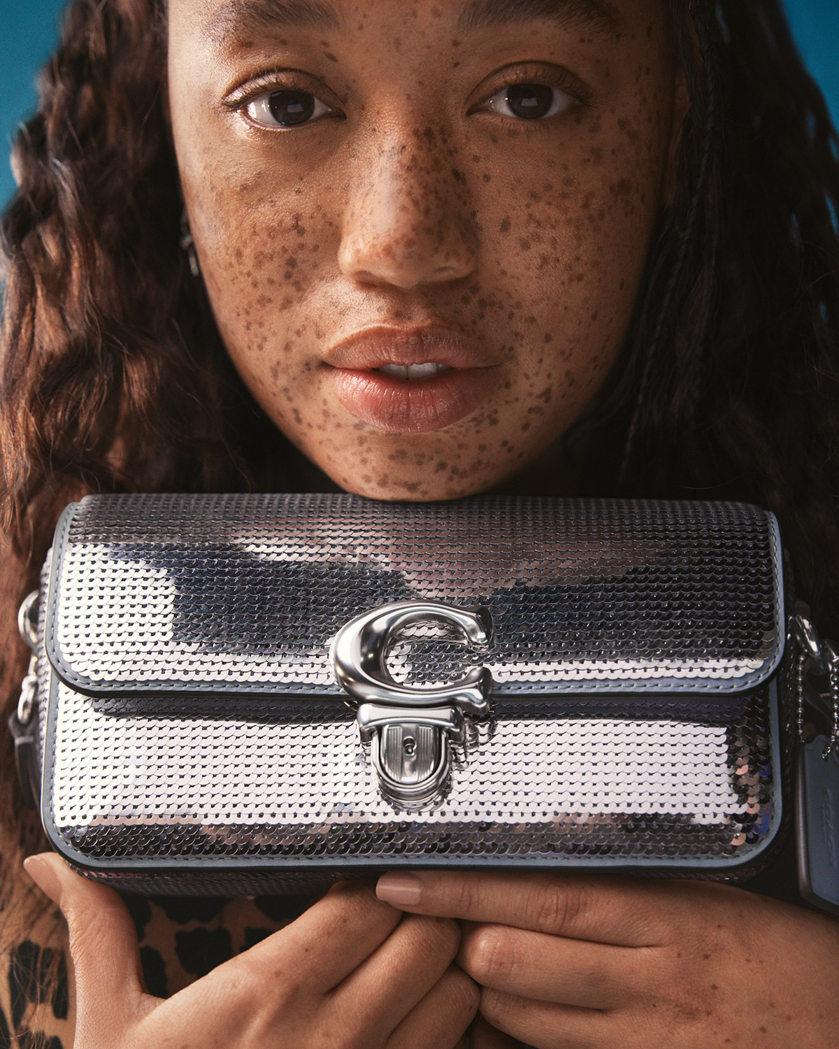 Coach Studio Sequin 12 - Silver