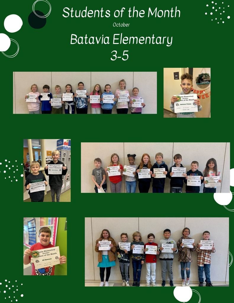 batavia_elem's tweet photo. BES Student of the Month for October https://t.co/y8RZI6HLAp