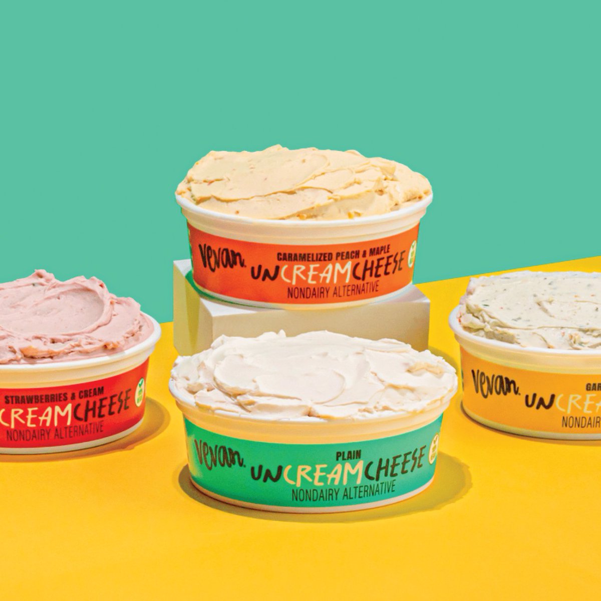 🆕 Vevan's UnCreamCheese is an ideal way to plant-ify your breakfasts, desserts, dips, cakes, pastas, and more! 🌱