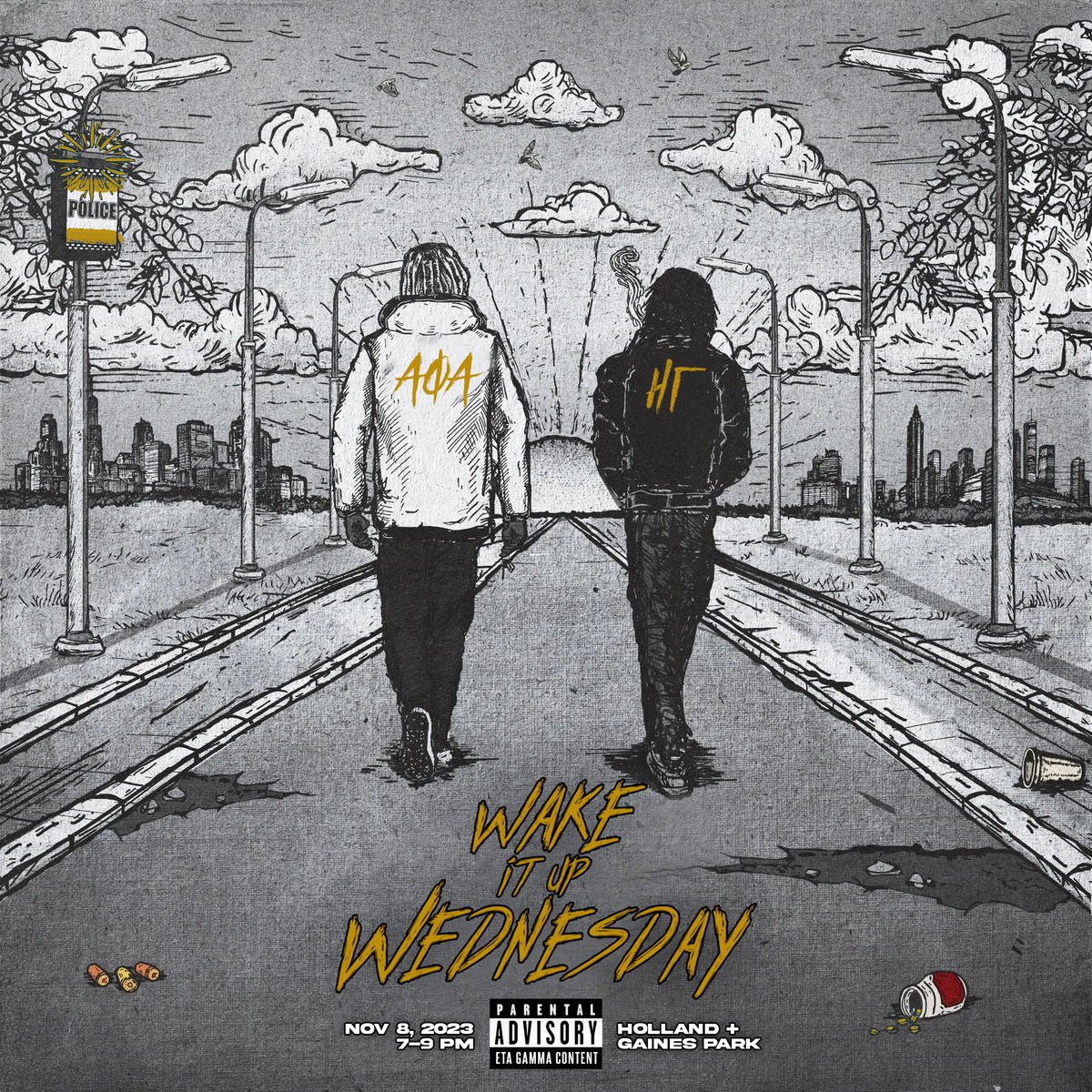 It’s Wake It Up Wednesday. 🥶 Meet the Boiyz at Holland &amp; Gaines TONIGHT from 7-9 PM. 🤙🏽

#PVAlphas #MPNL #AlphaWeek2023