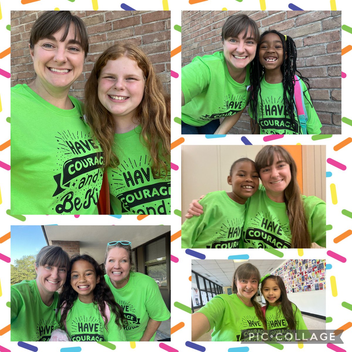 Brightening up our day with our new Choose Kind shirts!!!
