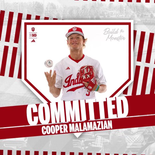 Officially a Hoosier✍️ #buildthemonster 
@IndianaBase @Baseball_Naz