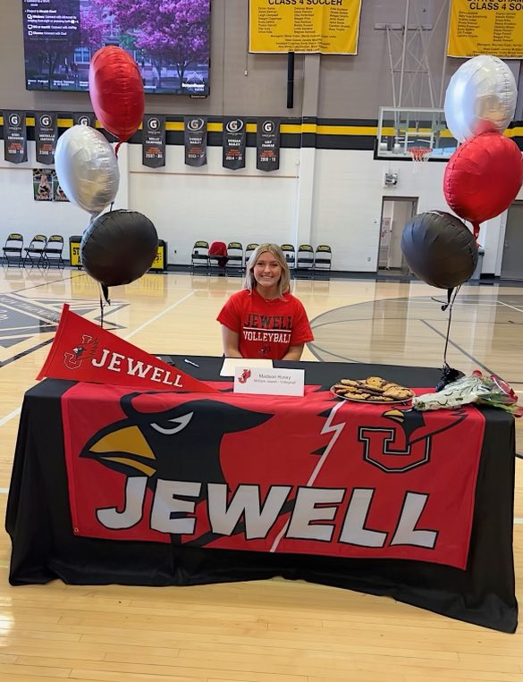 Madison Roney (@madieroney2024) on Twitter photo So incredibly excited to officially be a cardinal! <a href="/WJCVolleyball/">William Jewell Volleyball</a> <a href="/JewellCardinals/">William Jewell Athletics</a> So incredibly excited to officially be a cardinal! <a href="/WJCVolleyball/">William Jewell Volleyball</a> <a href="/JewellCardinals/">William Jewell Athletics</a>