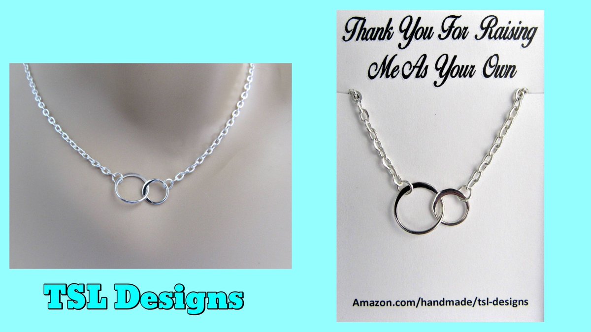 Thank You For Raising Me As Your Own, Sterling Silver Infinity Necklace
buff.ly/2WOZqfV
#infinityjewelry #infinitynecklace #necklace #handmade #jewerly #handcrafted #shopsmall  #stepmom #adoptivemom #thankyougift #etsy #etsystore #etsyshop #etsyhandmade #etsyjewelry