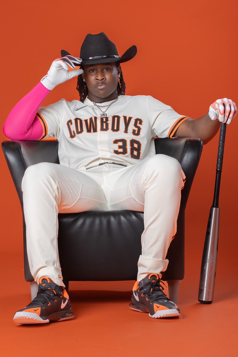 All praises and glory to God who has blessed me with the ability to play baseball at a high level. I would also like to thank my family for the continued support they’ve provided me. I’m excited to announce that I will be committing to Oklahoma State University!! #GoPokes 🤠🤠