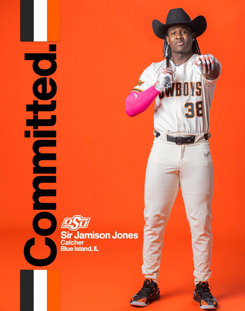 JamisonJones06's tweet image. All praises and glory to God who has blessed me with the ability to play baseball at a high level. I would also like to thank my family for the continued support they’ve provided me. I’m excited to announce that I will be committing to Oklahoma State University!! #GoPokes 🤠🤠