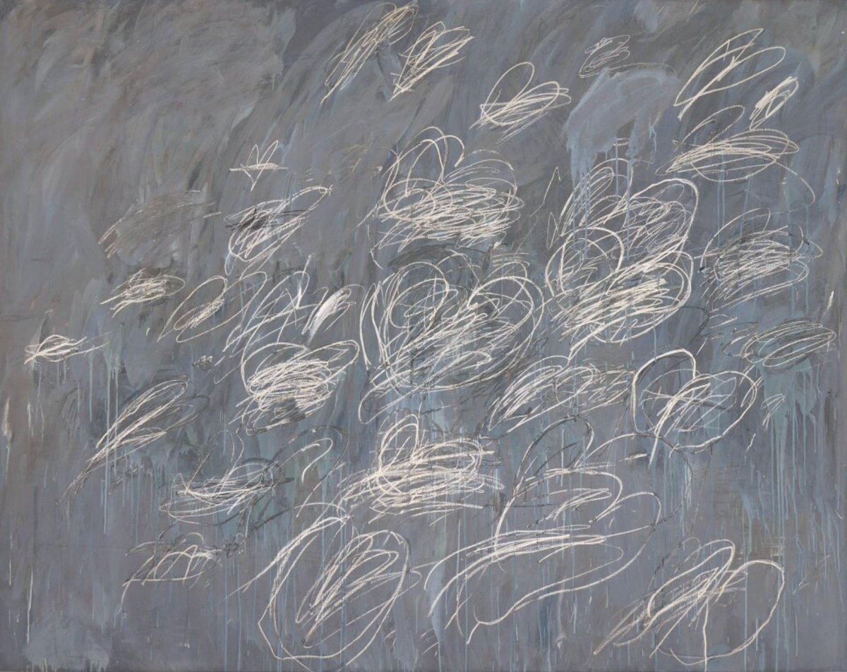 #AuctionUpdate: From the artist’s renowned Blackboard paintings, Untitled’ by Cy Twombly fetches $26.7m #TheFisherLandauLegacy