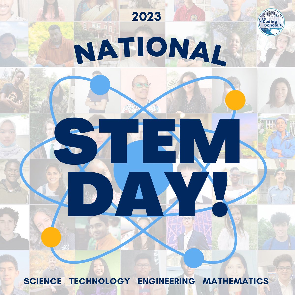 Happy #NationalSTEMDay! To our students and educators globally - YOU belong in science, technology, engineering, and mathematics. Please always continue pursuing your interests in STEM! 🚀🌎 #STEMEducation #EmergingTechnologies #EducationMatters