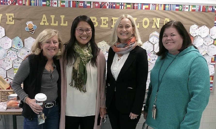 Kent Gardens was awarded the LabelFrancEducation Award by the French Ministry of Foreign Affairs and the Embassy of France. We celebrated with our staff and World Languages staff! #kgpride #StrongerTogether #WeAllBelong @FCPSR2