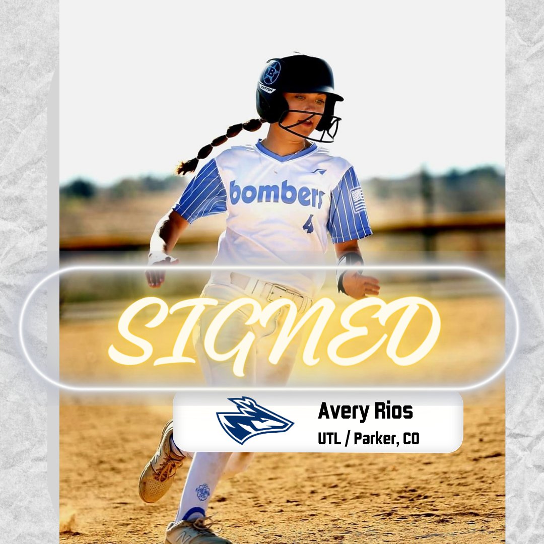 Signed. 🖊️🖊️

Avery Rios / Utility / Parker, CO

#LopesUP #Official