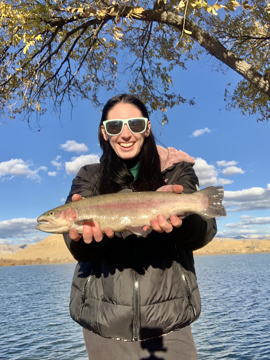 TRFisherwoman's tweet photo. Just caught my NEW PB trout and it’s a female! Can’t believe it ☺️
.
.
.
#bigfish #bigtrout #personalbestfish #pbfish #pbtrout #fisherwomanlife #fishinglife #huntressview #catchandcookfishing https://t.co/72q0rd5qQz
