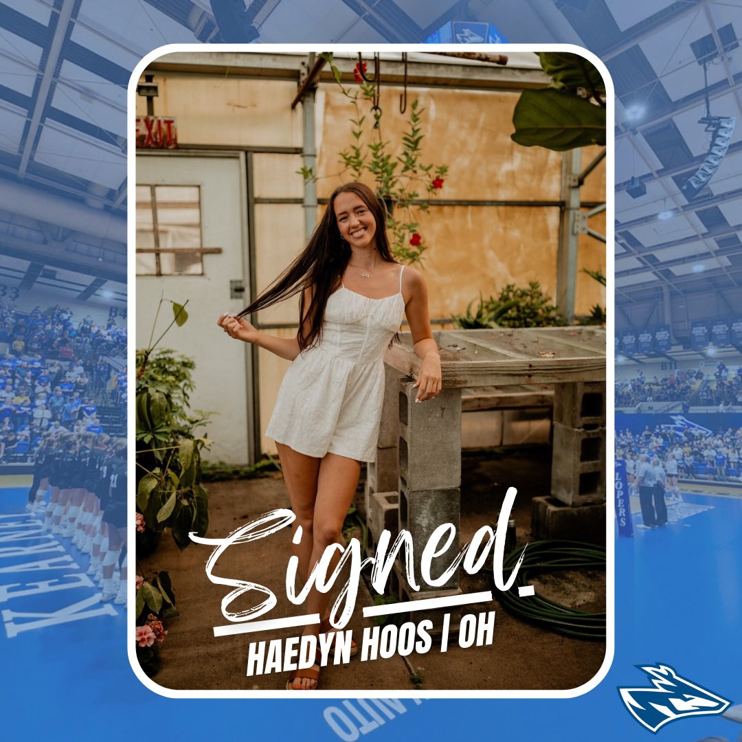 Welcome to Loper Volleyball, Haedyn Hoos! 🤘🏼🏐 

#priceofgreatness #golopers