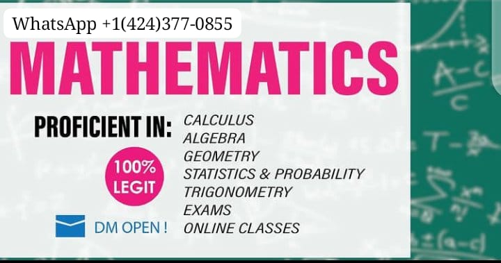 ONLINE #Maths CLASS ASSISTANCE:
• Entire Online Math Courses
• Assignments, Homework, HW
• Projects
• Quizzes, Tests, Chapter Exams
• Midterm Exam
• Final Exam
#tuesdaymotivations #tuesdayvibe #Tuesday #Trigonometry #CollegeAlgebra