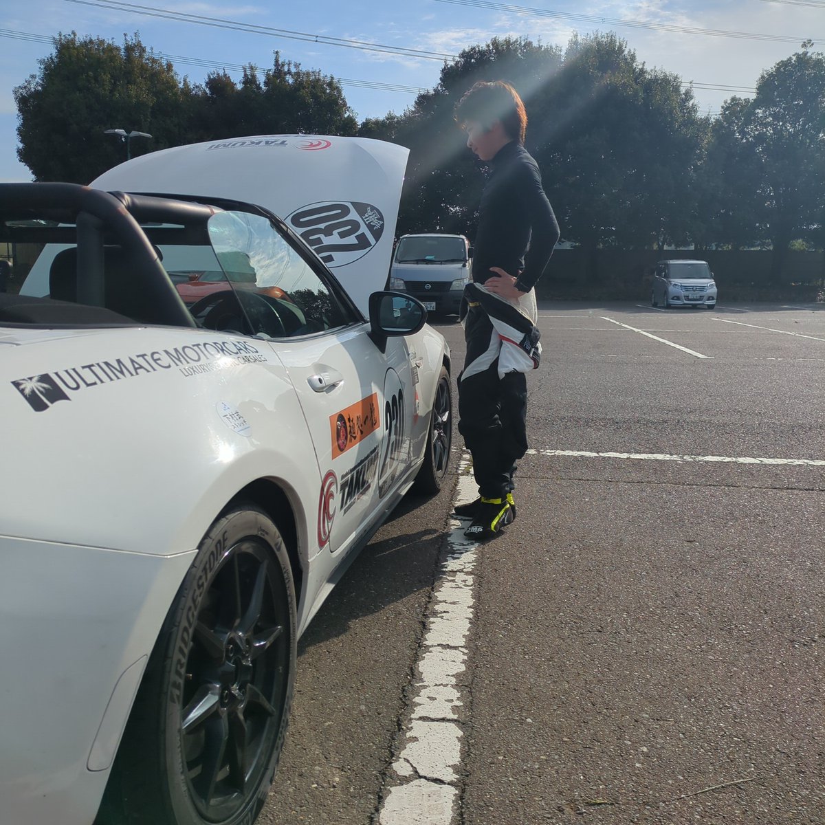 RS_studio23's tweet photo. 本日はつくばサーキットコース1000で、村松氏の練習。。。

NBの方が楽しいとかなんとか。。。

来年の北日本シリーズはどうなるものか....

#ロードスターパーティレース
#Cartis
#NDロードスター
#TC1000 https://t.co/AO2W7eHfif