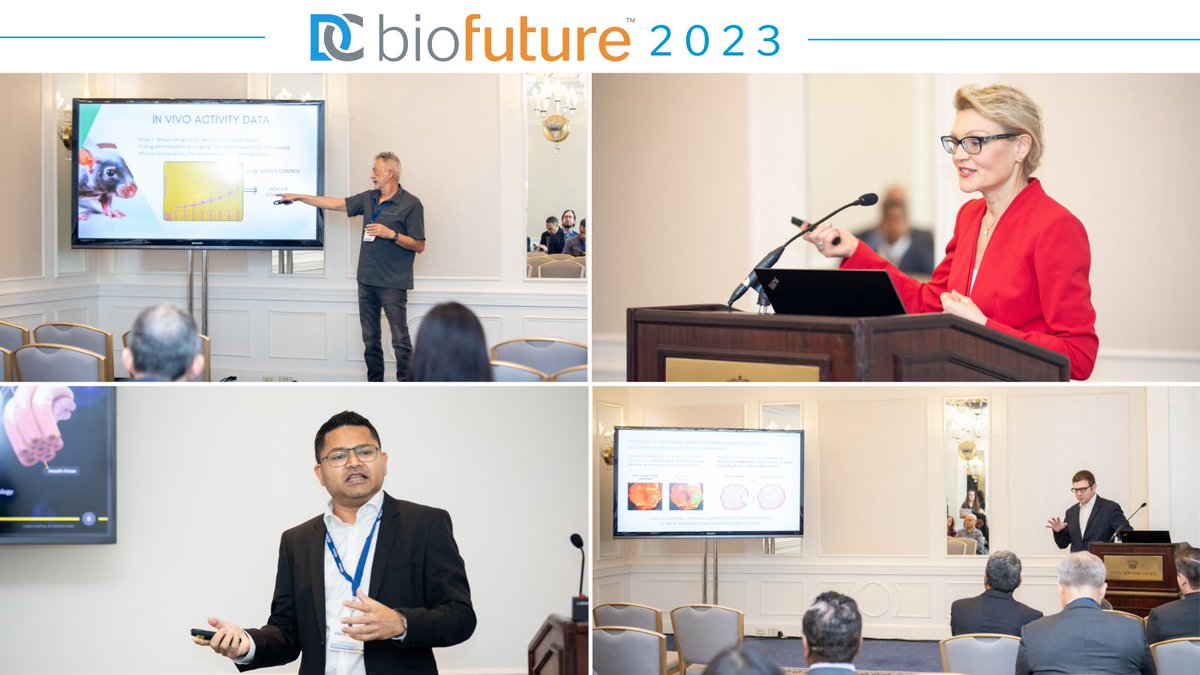 demy_sara's tweet image. We had so many amazing companies present their innovative therapeutic advances at #BioFuture2023. Visit our photo gallery to get a glimpse of the event &amp;gt;&amp;gt; hubs.la/Q0283JmK0