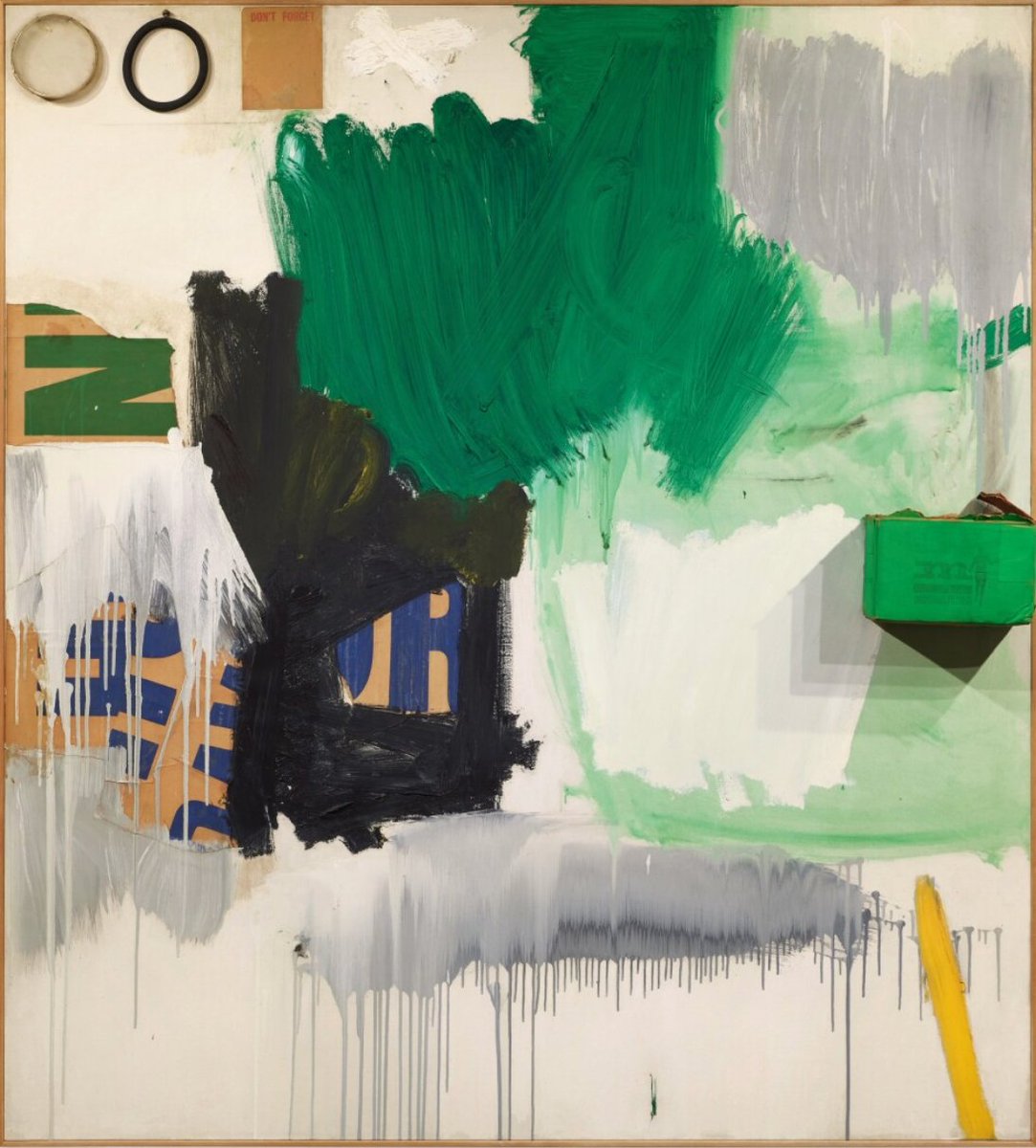 #AuctionUpdate: ‘Vitamin’ by Robert Rauschenberg, a work of remarkable intimacy, vitality, and ingenuity, a magnificent summation of the artist's most defining format within his utterly unique practice, brings $3.5m #TheFisherLandauLegacy