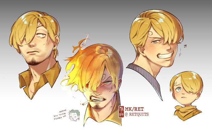 「sanji (one piece)」Fan Art(Latest｜RT&Fav:50)