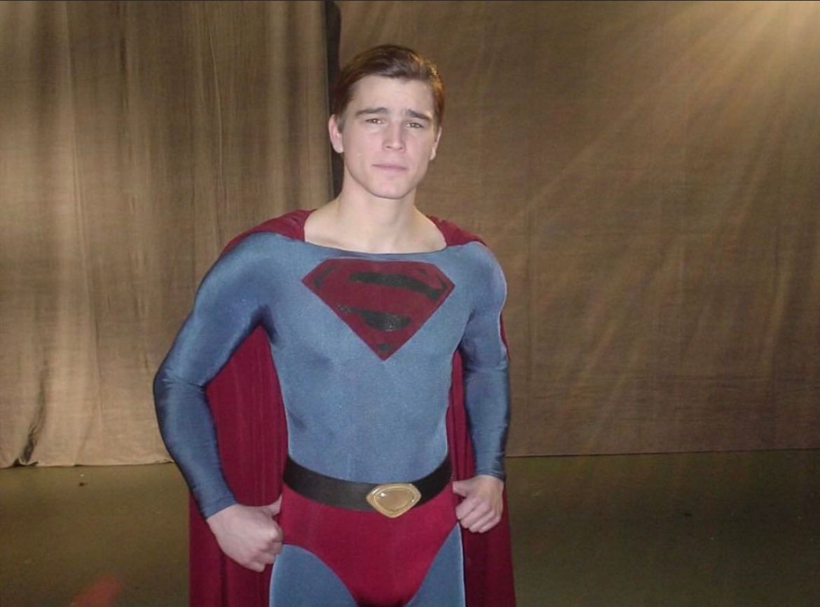 #JoshHartnett #SupermanFlyby Costume Test Photo supermanhomepage.com/josh-hartnett-…