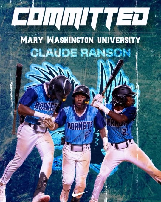 Claude Ranson (@c_ranson22) on Twitter photo I am very excited to announce my commitment to play baseball at the University Of Mary Washington! First I would like to thank God, family, coaches and friends, for helping me open up the next chapter in my baseball career. Thank you ! <a href="/umw_baseball/">UMW Baseball</a> <a href="/HCSHornets804/">Hitters Count Sports</a> <a href="/CoachStoots/">Coach Stoots</a> I am very excited to announce my commitment to play baseball at the University Of Mary Washington! First I would like to thank God, family, coaches and friends, for helping me open up the next chapter in my baseball career. Thank you ! <a href="/umw_baseball/">UMW Baseball</a> <a href="/HCSHornets804/">Hitters Count Sports</a> <a href="/CoachStoots/">Coach Stoots</a>