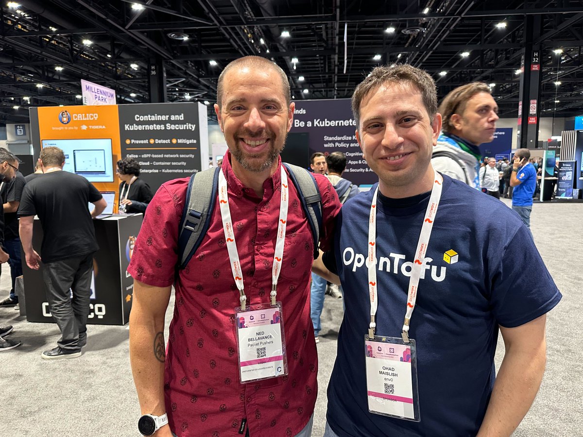 DevOpsOhad's tweet image. It was great meeting with @Ned1313 AKA "Terraform Tuesdays" host and talk about #infrastructureascode