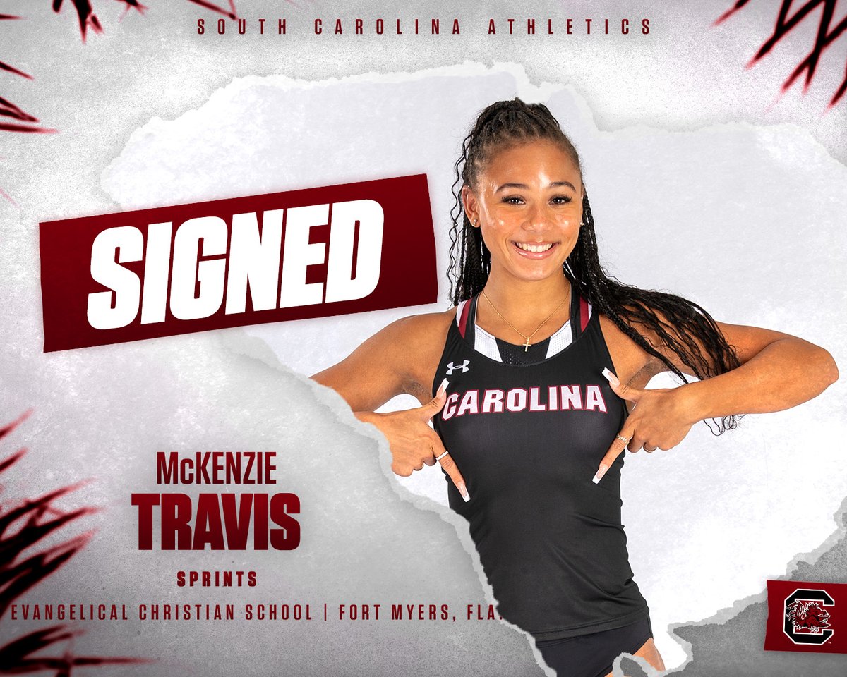 Our 🖐️ signee of the day!! Happy to have <a href="/MckenzieTravis4/">Kenzie</a> joining the squad ✍️🤙

#gamecocks #forevertothee