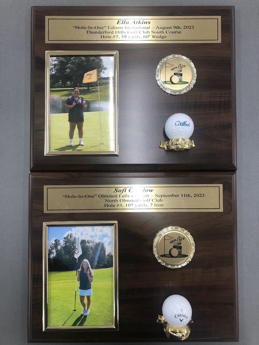 OFgirlsgolf's tweet image. 2023 was the year of the Ace 😊 
Congrats Ella Atkins &amp;amp; Sofi Candow
#aceinyourface